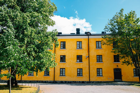 Suomenlinna Sea Fortress in Helsinki, Finlandのeditorial素材