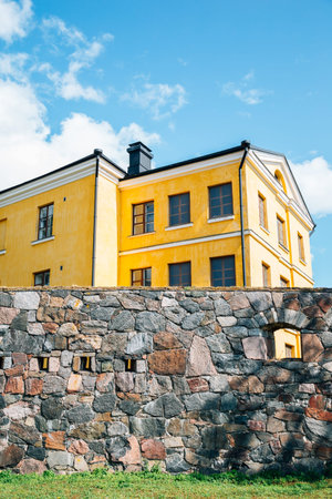 Suomenlinna Sea Fortress in Helsinki, Finlandのeditorial素材