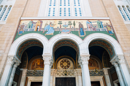 Metropolitan Cathedral of Athens in Athens, Greeceのeditorial素材