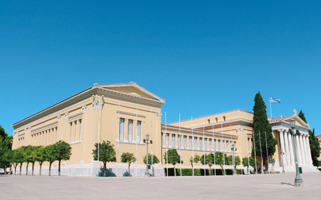 Zappeion hall historical building in Athens, Greeceのeditorial素材