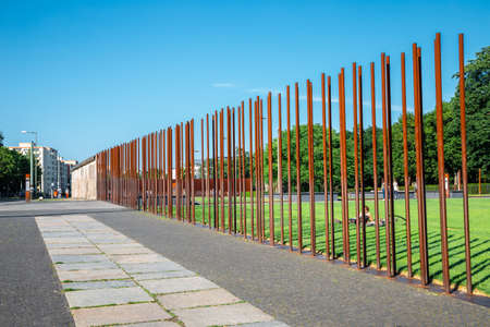 Berlin Wall Memorial in Germanyのeditorial素材