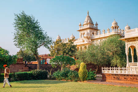 Jodhpur, India - December 2, 2017: Jaswant Thada historical architectureのeditorial素材