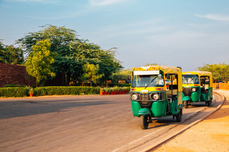 Auto rickshaw in Jodhpur, Rajasthan, India