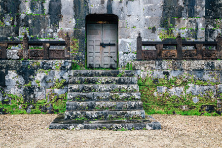 Tamaudun royal mausoleum UNESCO World Heritage Site in Okinawa, Japanのeditorial素材