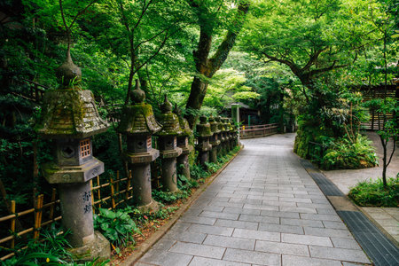 Nanzo-in Temple in Fukuoka, Japanのeditorial素材