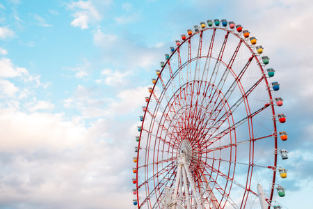 Odaiba Ferris wheel in Tokyo, Japan
