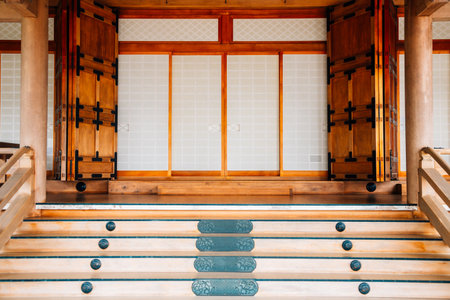 Chion-in temple, historic architecture in Kyoto, Japanのeditorial素材