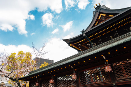 Osaka Tenmangu Shrine in Osaka, Japanのeditorial素材