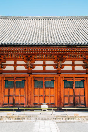 Toji temple traditional architecture in Kyoto, Japan