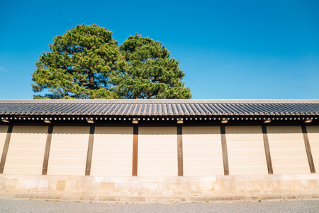 Kyoto Gyoen National Garden in Japanのeditorial素材