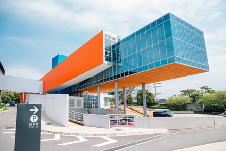Kochi, Shikoku, Japan - April 20, 2019: Sakamoto Ryoma Memorial Museum