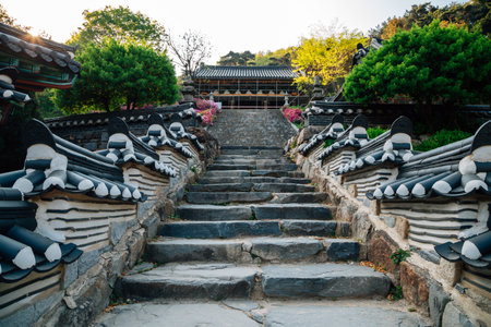 Seoknamsa temple in Anseong, Korea