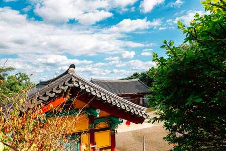 Pyeongtaek, Korea - September 13, 2020 : Simboksa Temple