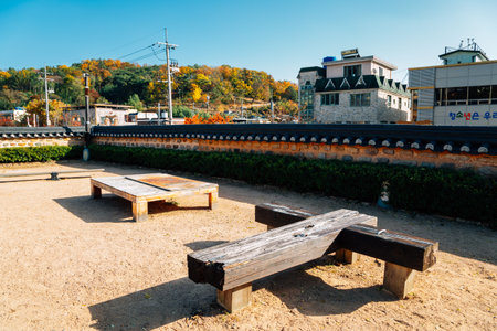 Miryang, Korea - November 8, 2020 : Miryang local government office traditional architectureのeditorial素材