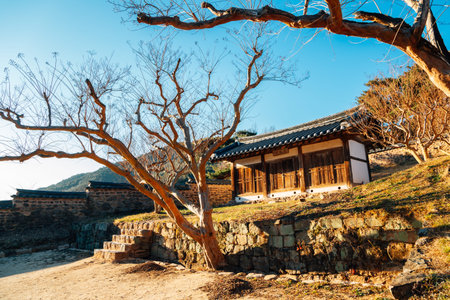 Byeongsan Seowon Historic Site in Andong, Korea