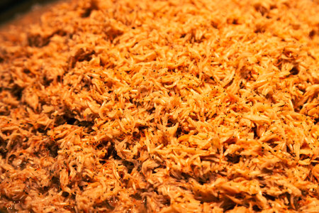 Salted shrimp at Ganghwa Pungmul market in Incheon, Koreaのeditorial素材