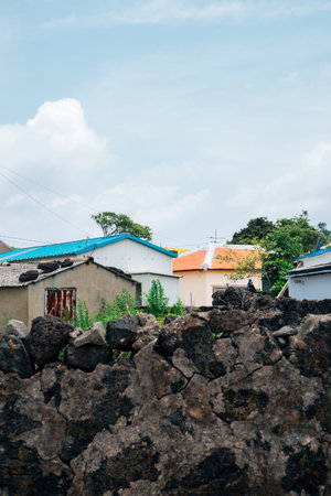 Jongdal-ri village in Jeju Island, Korea