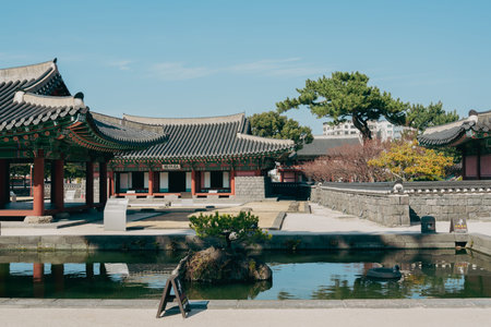 Jejumok-Gwana, Korean traditional architecture in Jeju island, Korea