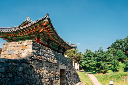 Gongsanseong fortress Unesco world heritage in Gongju, Korea