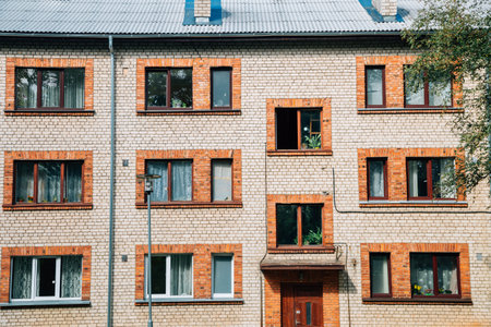 Resident apartment building in Latviaのeditorial素材