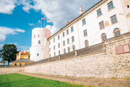 Riga Castle in Riga, Latviaのeditorial素材