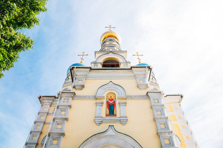 Pokrovsky cathedral in Vladivostok, Russiaのeditorial素材