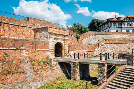 Kalemegdan Fortress in Belgrade, Serbiaのeditorial素材