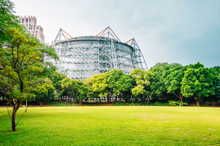 Taichung, Taiwan - May 4, 2018 : Botanical Garden of National Museum of Natural Scienceのeditorial素材