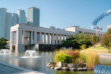 Seoul, Korea - October 12, 2022 : Yongsan War Memorial of Koreaのeditorial素材