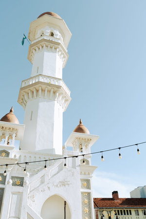 Georgetown Kapitan Keling Mosque in Penang, Malaysia