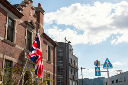 Yamaguchi, Japan - December 2, 2023 : Shimonoseki Former British Consulateのeditorial素材
