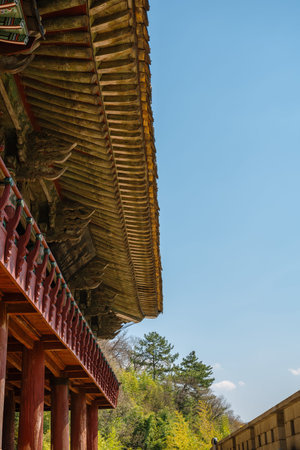 Yeongnamnu traditional pavilion in Miryang, Korea