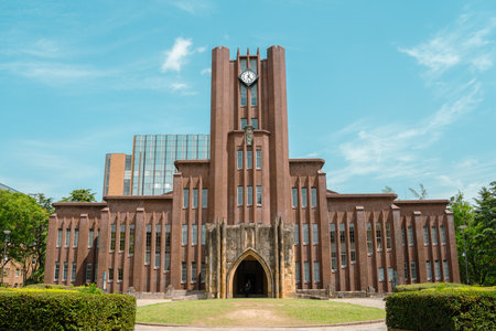 Tokyo, Japan - 12 April, 2023: Yasuda Auditorium at The University of Tokyoのeditorial素材