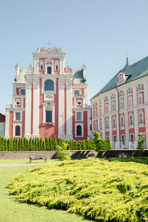 Frederic Chopin Park in Poznan, Polandのeditorial素材