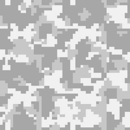 Digital pixel camouflage seamless pattern for your design. Vector Textureのイラスト素材
