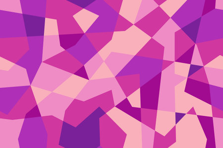 Purple modern seamless geometrical background. Abstract texture. Geometric background in low poly style. Vectorのイラスト素材