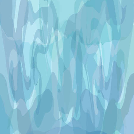 Blue green background texture with stained glass effect. Grunge watercolor painted in elegant faded banner design. Abstract artwork pattern.のイラスト素材