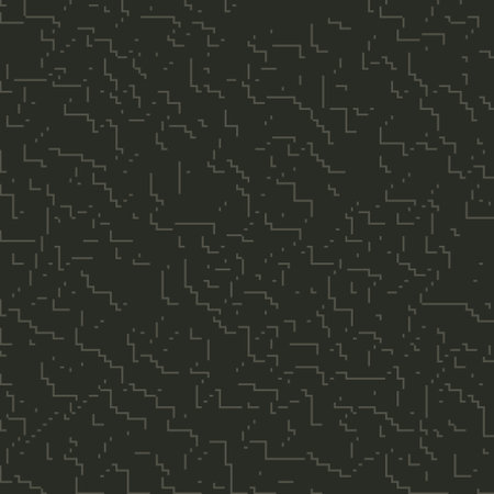 Digital black line art camouflage, seamless pattern for your design. Vector camo print. Geometric minimal texture. Monochrome wallpaperのイラスト素材