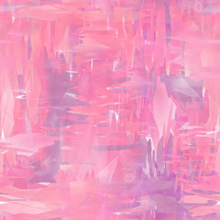 The hand draws a watercolor of paint repetitive wallpaper. Blots, stains, splashes brush strokes, seamless grunge texture. Pink hues background. Water paint. Vintage pattern - Bitmap illustrationの写真素材