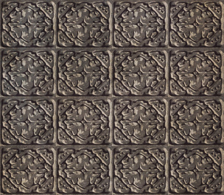 Traditional chinese pattern, seamless asian texture. Bas-relief on the wall. abstract geometric wallpaper. decorative stone background. Tile decoration. Illustrationの写真素材