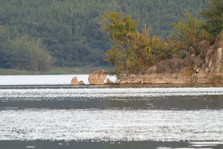 Srinakarin Dam, Kanchanaburiの写真素材
