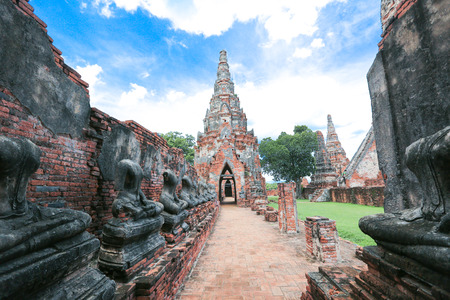 wat-chaiwatthanaramの写真素材