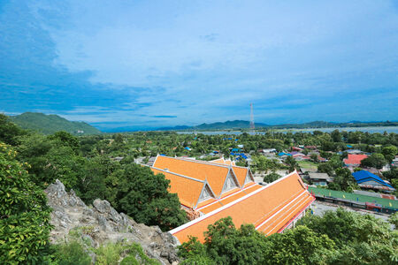 Kanchanaburi Tiger churchesの写真素材