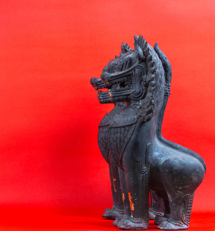 Qilin  in closeup shot の写真素材