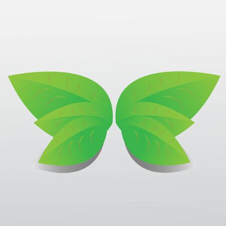 Leaves icon vactorのイラスト素材