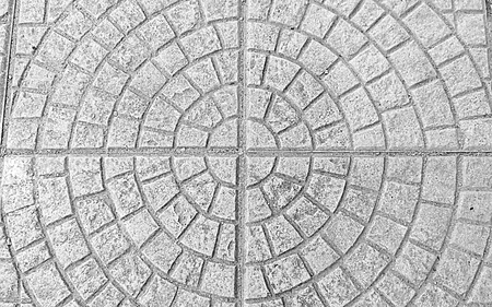 yard concrete  textureの写真素材