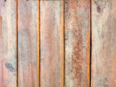 Old wooden wallの写真素材