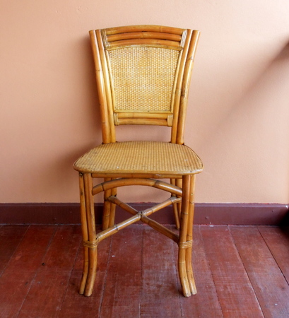 Wicker  chairの写真素材