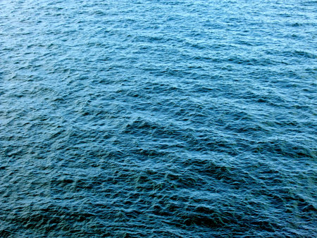 Blue sea and waveの写真素材