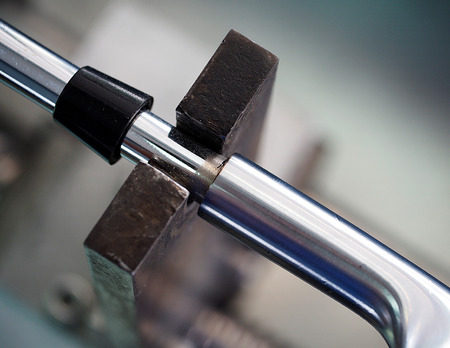 Golf Shaft Removingの写真素材